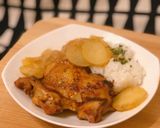 俄羅斯汁雞排洋蔥馬鈴薯飯 (蜜糖雞排)的食譜步驟4照片