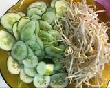Hình bước làm 2 của món Bún thịt xào sả