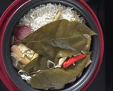 Foto langkah ke 5 dari resep Nasi Liwet dg Rice Cooker.