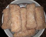 A picture of step 4 of Chicken bread rolls.