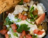 A picture of step 3 of Mazedar Chaat Papdi.