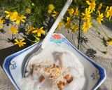 A picture of step 2 of Taro Sweet Soup (Chè Khoai Môn).