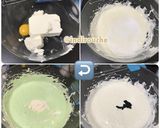 Foto langkah ke 3 dari resep Keto Pandan Cheesecake Muffins.