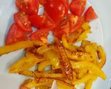 Grillsajtos, sült paprikás szendvics recept fázis 1 fotója