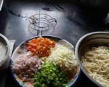 A picture of step 1 of Street Style Chinese noodles dosa.