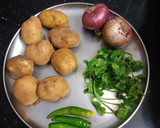 *டிட்டோ, ரோட் சைடு பொட்டேட்டோ மசாலா*(roadside potato masala recipe in tamil) ரெசிபி ஸ்டேப் 1 புகைப்படம்
