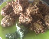 A picture of step 4 of Vrat's crispy potato Pakode.