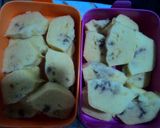 Foto langkah ke 9 dari resep Bolu Susu Bluberry Keju.