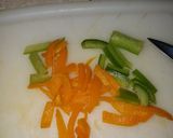 A picture of step 3 of Sausage & Peppers Sandwich!!.