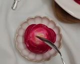 Foto langkah ke 8 dari resep Khanom Leum Kleun Merah Putih.
