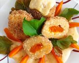 Sárgabarackkal töltött, túrógombóc recept fázis 5 fotója