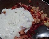 A picture of step 8 of पिंक पास्ता.