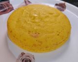 A picture of step 3 of Dhokla - a quick and healthy tea time snack.