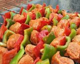 صورة لخطوة 5 من وصفة شيش طاووق عالفحم🍡🍢