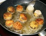 Foto del paso 11 de la receta Setas Portobello rellenas de chorizo y queso a modo de croquetas