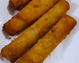 A picture of step 5 of Vegetable Rolls.