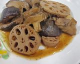 Hình bước làm 5 của món Nấm mỡ nâu kho chay