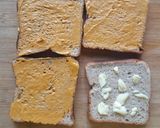 A picture of step 3 of Tandoori mayo vegetable grilled Sandwich.