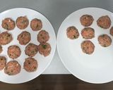Foto del paso 1 de la receta: Albóndigas caseras con salsa y patatas de guarnición