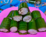 Foto langkah ke 8 dari resep Lemper Isi Ayam.