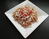 Paradicsomos-fokhagymás teljeskiőrlésű tészta recept fázis 3 fotója