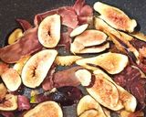 Une image de l'étape 2 de Omelette de ricotta, figues et jambon fumé.