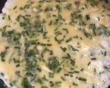 A picture of step 4 of Green Garlic Classic Omelette.