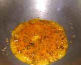 A picture of step 3 of DahiAloo.