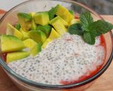 Foto langkah ke 1 dari resep Chia Seed pudding strawberry.