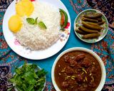 عکس مرحله 1 از دستور فسنجون با سینه مرغ