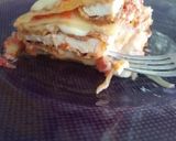 Foto del paso 6 de la receta: Lasagna de milanesa de pollo
