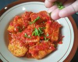 Foto langkah ke 4 dari resep Tahu Kuah Kecap Pedas.