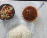 عکس مرحله 1 از دستور چلوگوشت نرگس پز