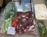รูปขั้นตอนการทำที่ 1 ของ ข้าวผัดหมูแดดเดียว