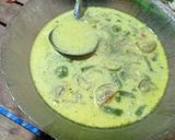 Foto langkah ke 2 dari resep Sayur terong bulat santan.
