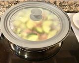 Foto del paso 3 de la receta: Pastel salado con yogur y calabacín