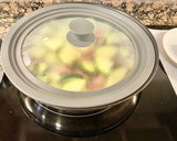 Foto del paso 3 de la receta: Pastel salado con yogur y calabacín