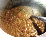 A picture of step 9 of Baked Stuffed Tomato in Creamy Spinach.
