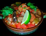 A picture of step 9 of Mike's Spicy Mexican Meatball & Rice Soup.