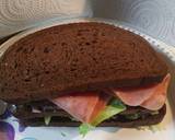Ham and Eggs on Rye Pumpernickel Bread recipe step 8 photo