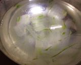 A picture of step 1 of Aloevera curry.