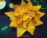 A picture of step 12 of Homemade Doritos Chips With Cheese Sauce & Salsa.