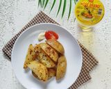 Foto langkah ke 3 dari resep Potato Wedges.