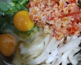 Foto langkah ke 3 dari resep Pepes Jamur Telur (Pedas).