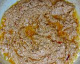 A picture of step 10 of Murgh Mussallim.