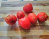 Tomato upside down omelette#cookingwithtomatoes recipe step 1 photo