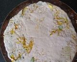 A picture of step 2 of Vegetable rice paratha.