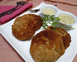 Foto del paso 5 de la receta: Filetes rusos con puré de patata en Dijon