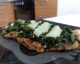 Foto del paso 11 de la receta: Pechuga de pollo con espinacas y queso provolone