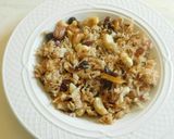 A picture of step 5 of Kashmiri pulao.